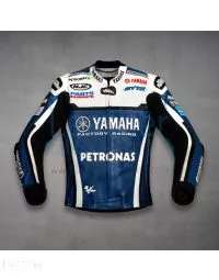 Ben Spies Yamaha 2011 MotoGP Leather Jacket front view