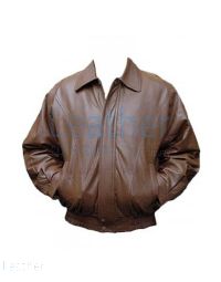 pilot jacket brown