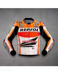 Dani Pedrosa Honda Repsol 2013 Motorcycle Jacket front view