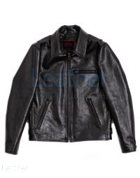 Sporty Leather Jacket