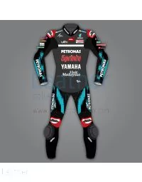 Fabio Quartararo Yamaha Petronas Racing Suit MotoGP 2020 front view