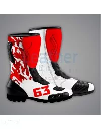 Francesco Bagnaia Leather Boots Ducati MotoGP 2026