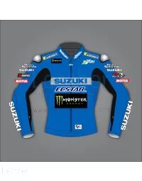 suzuki gsxr jacket blue