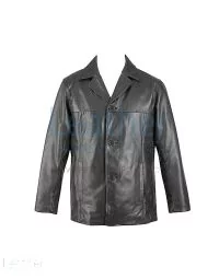 black shearling jacket mens