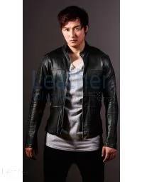 Veste en cuir