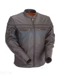 mandarin collar jacket