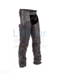 leather motorbike chaps