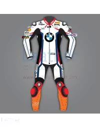 Tom Sykes BMW Motorrad Leather Suit WSBK 2020 front view