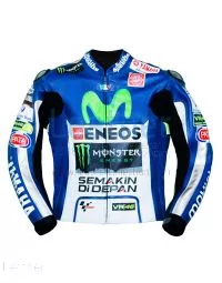 orange yamaha jacket