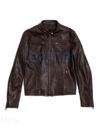 Chaqueta Mujer Cuero Marron