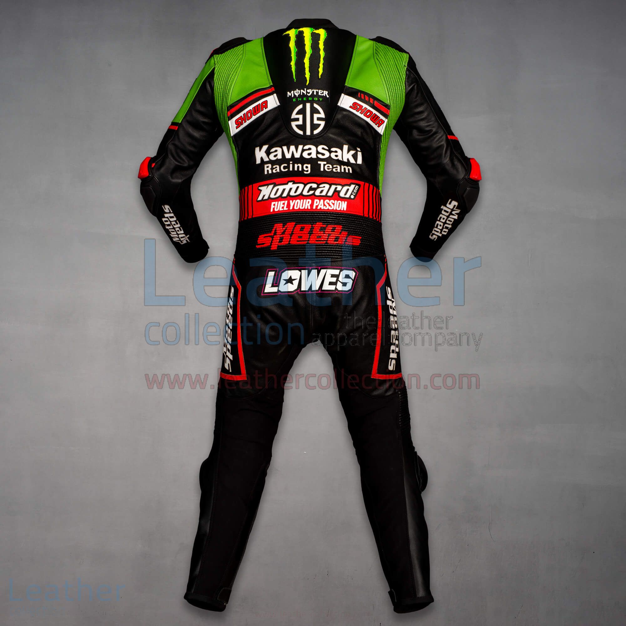 フルレザーレーシングスーツ - Alex Lowes Kawasaki | WSBK 2021