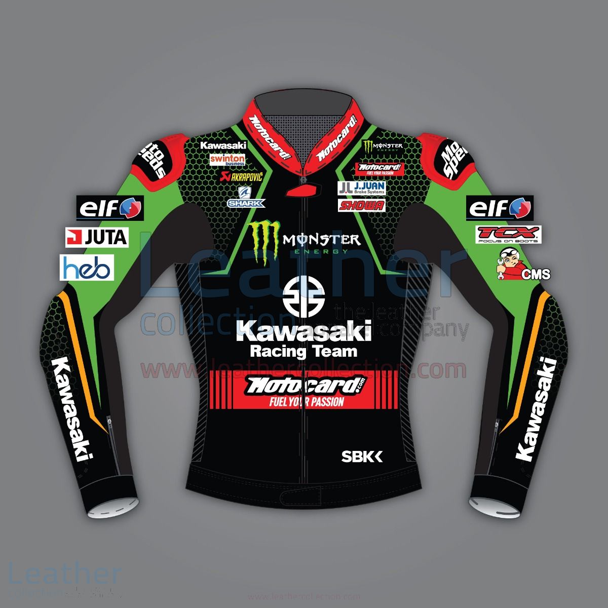 Kawasaki Riding Jacket Alex Lowes Wsbk 2020