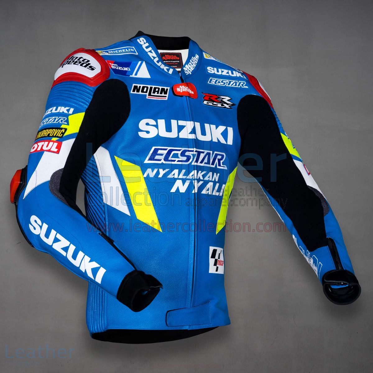 Alex Rins Suzuki MotoGP 2019レーシングジャケット | Leather Collection