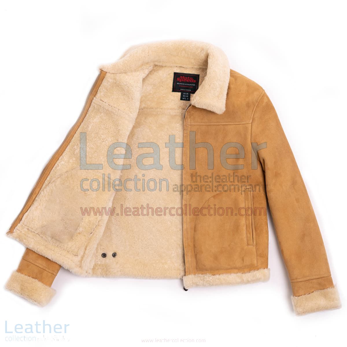 Camel aviator jacket on sale