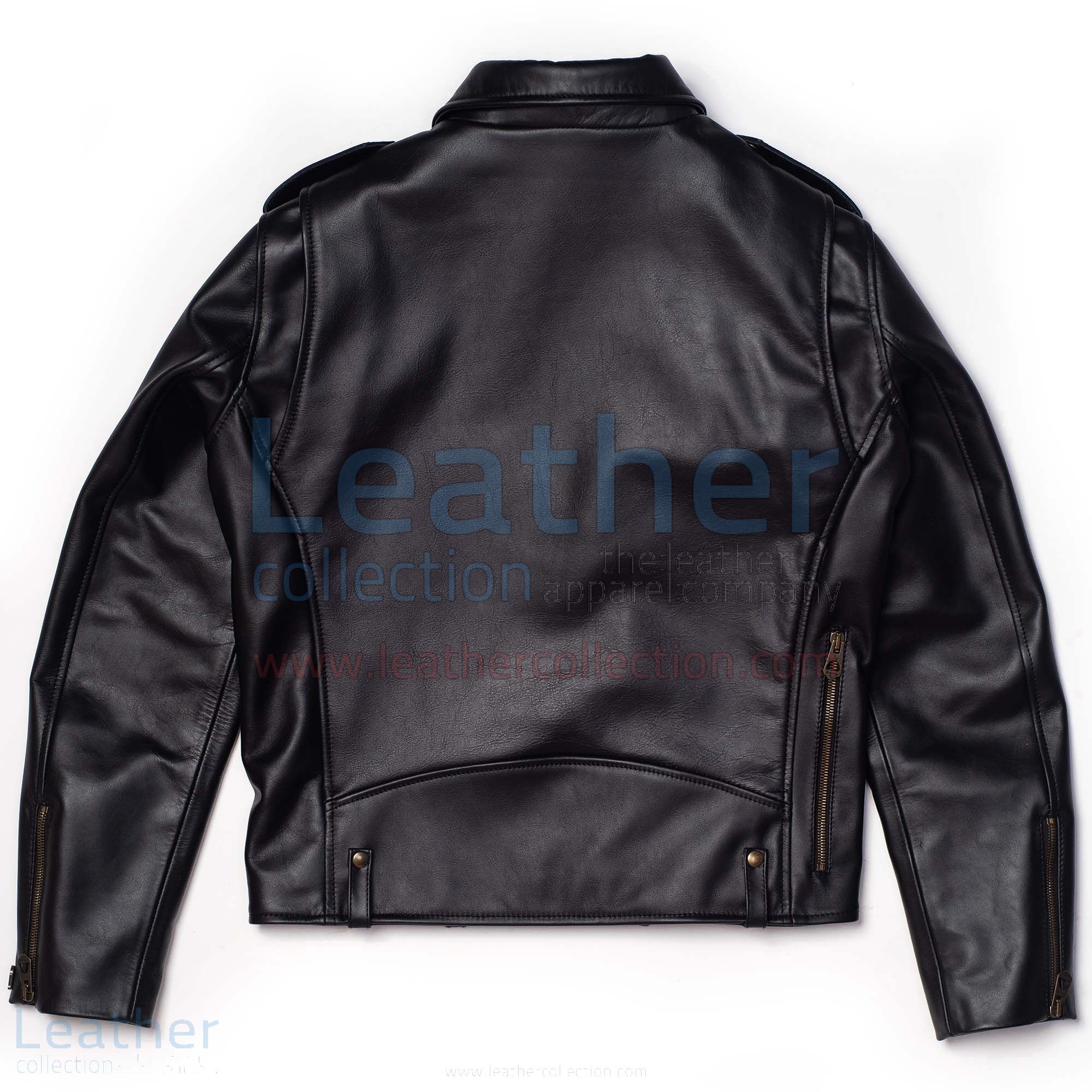 Leather Car Jacket Heritage Black