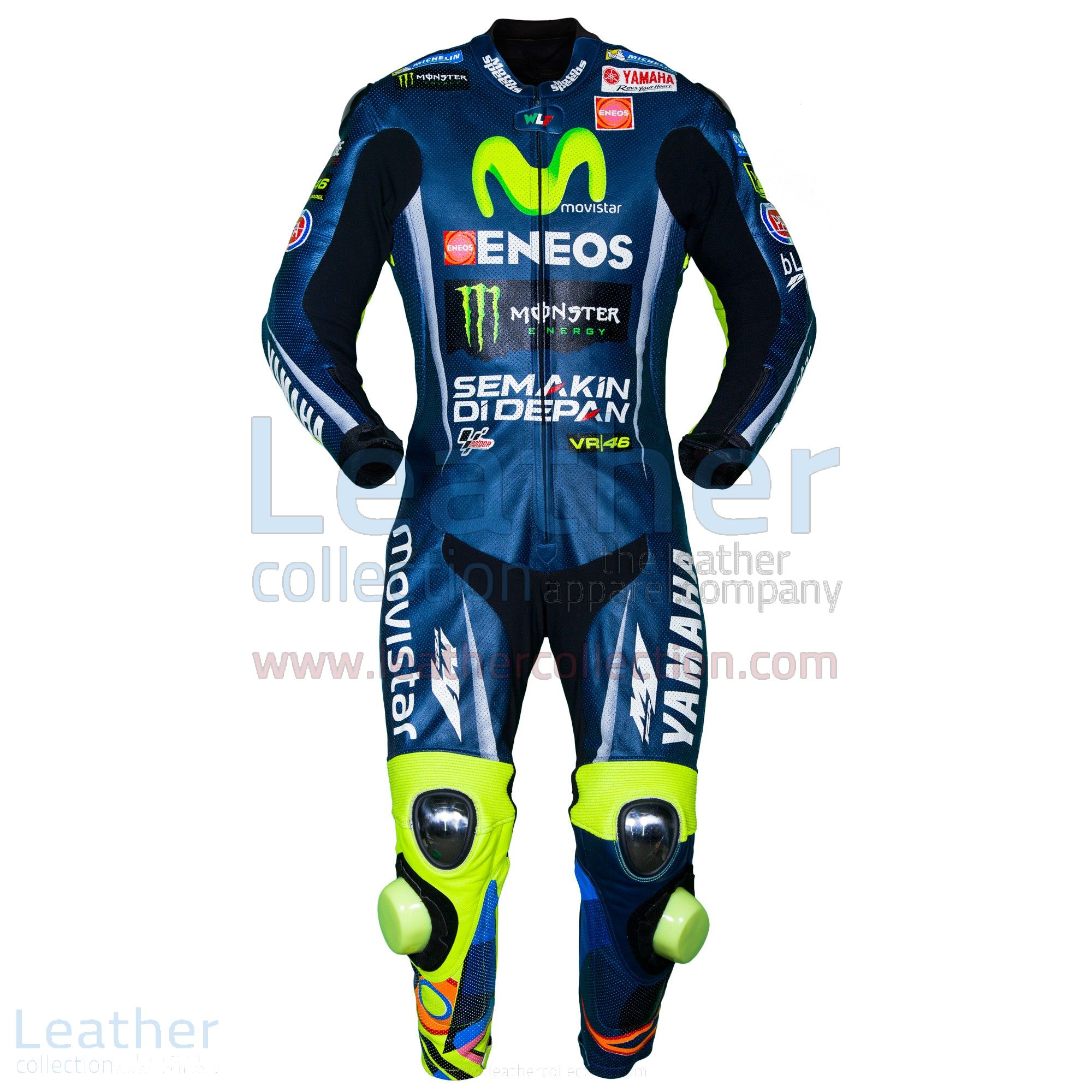 Valentino Rossi Movistar Yamaha MotoGP 2017 レーシングスーツ