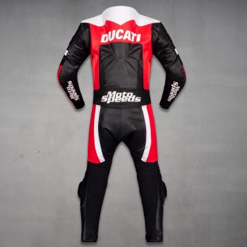 Ducati motorcykel läder kostym 2 stycken