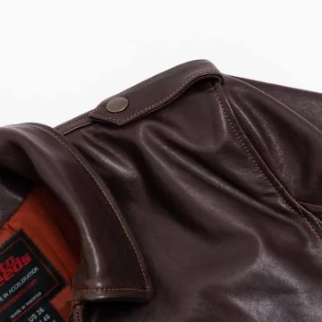 A-2 Flight Jacket - Brown Leather Bomber | Shop Online