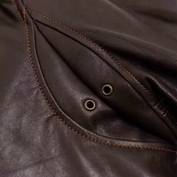 A-2 Flight Jacket - Brown Leather Bomber | Shop Online