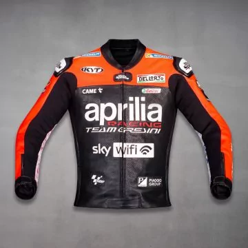 Aprilia Racing skinnjacka
