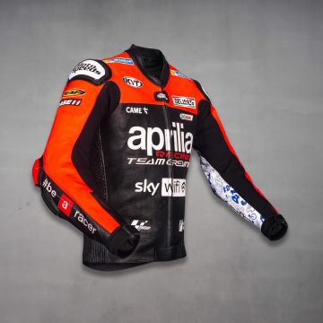 Алейш Эспаргаро Кожаные куртки Aprilia Racing MotoGP 2022