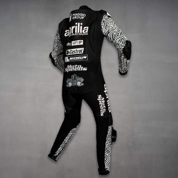 Aprilia schwarze Anzug