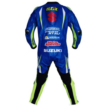 Aleix Espargaro Suzuki GSXR Lederanzug 2016 MotoGP