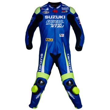 Aleix Espargaro Suzuki GSXR Lederanzug 2016 MotoGP