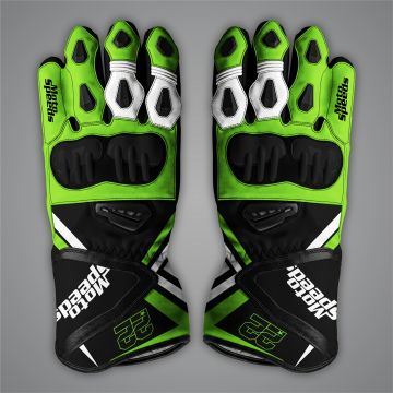 guantes de moto de cuero