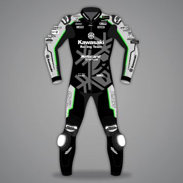 Macacão de Motociclismo Preto
