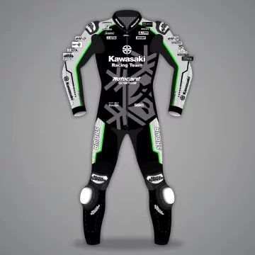 Macacão de Motociclismo Preto