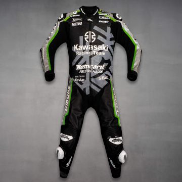 Alex Lowes Black Riding Suit Kawasaki Jerez Test 2022