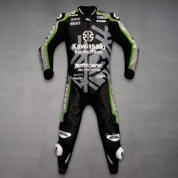 Alex Lowes Black Riding Suit Kawasaki Jerez Test 2022