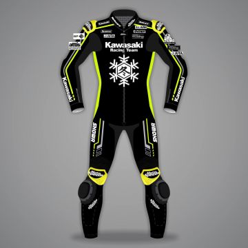 Alex Lowes Kawasaki Leathers 1 Piece Winter Test 2023 SBK