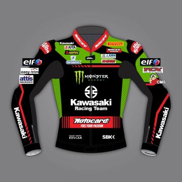 Chaqueta Kawasaki Monster Energy Alex Lowes WSBK 2021