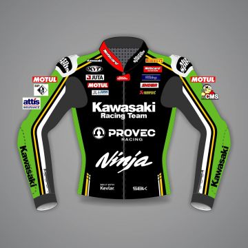 Kawasaki Moto Jacke