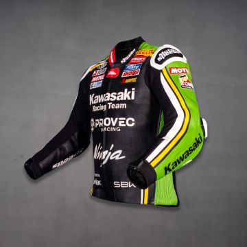 Kawasaki Moto Jacket Alex Lowes SBK 2024 left view