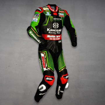 Kawasaki Rennkombi Alex Lowes WSBK 2020 rechte Ansicht