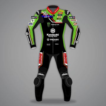 Macacão de Corrida Kawasaki de Alex Lowes WSBK 2023