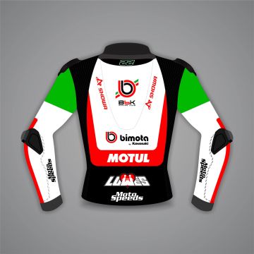 Alex Lowes Motorcycle Racing Jacket Kawasaki SBK 2026