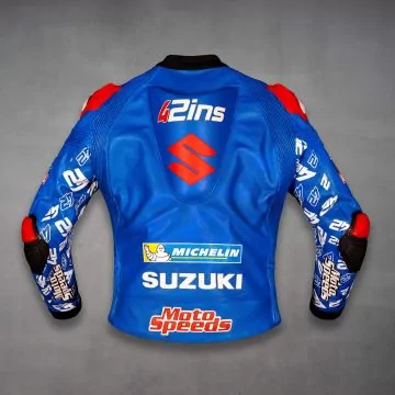 Alex Rins MotoGP Racing Jacket Suzuki 2021 - Rider Replica