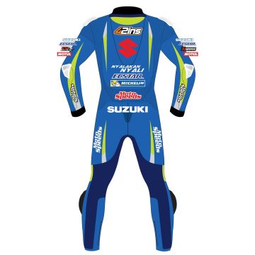 Alex Rins Suzuki Rennanzug MotoGP 2017