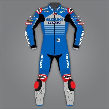 Combinaison de course Suzuki d'Alex Rins MotoGP 2020