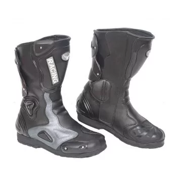 Alpha Biker Boots Leather