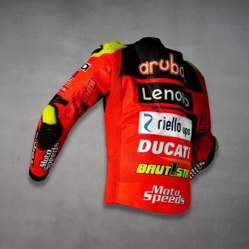 アルバロ・バウティスタの Ducati 赤レザージャケット購入！