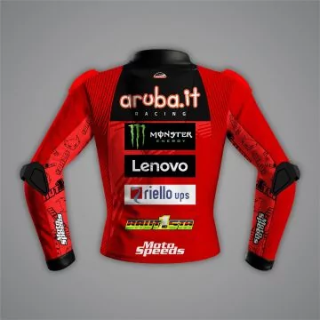 ducati wsbk racing leather jacket