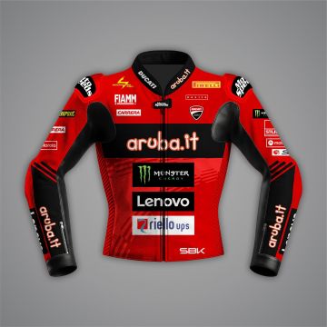 Alvaro Bautista Red Ducati Jacket WSBK 2024