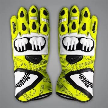 wsbk racing gloves ducati 2024