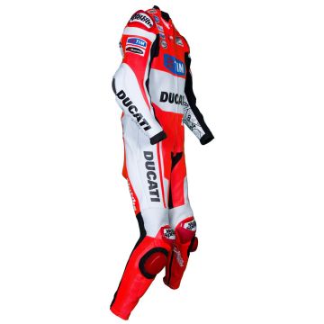 Combinaison intégrale de motard