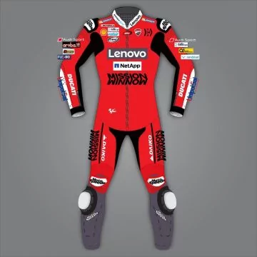 Röd Ducati Racing Dräkt 2020